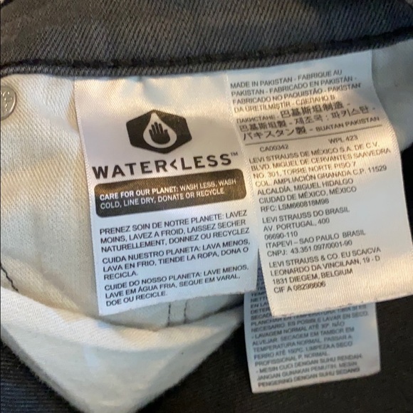 Levi’s 511 Slimfit 3D gray/black stretch - Picture 2 of 3